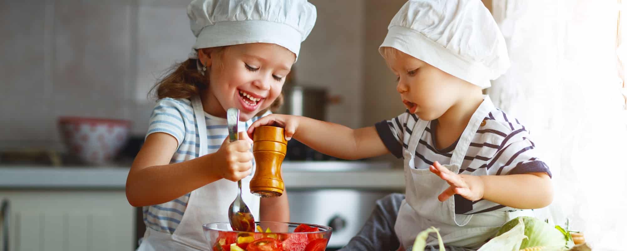 kids cook together fussy eating picky eaters fun healthy eating nutrition food aversion