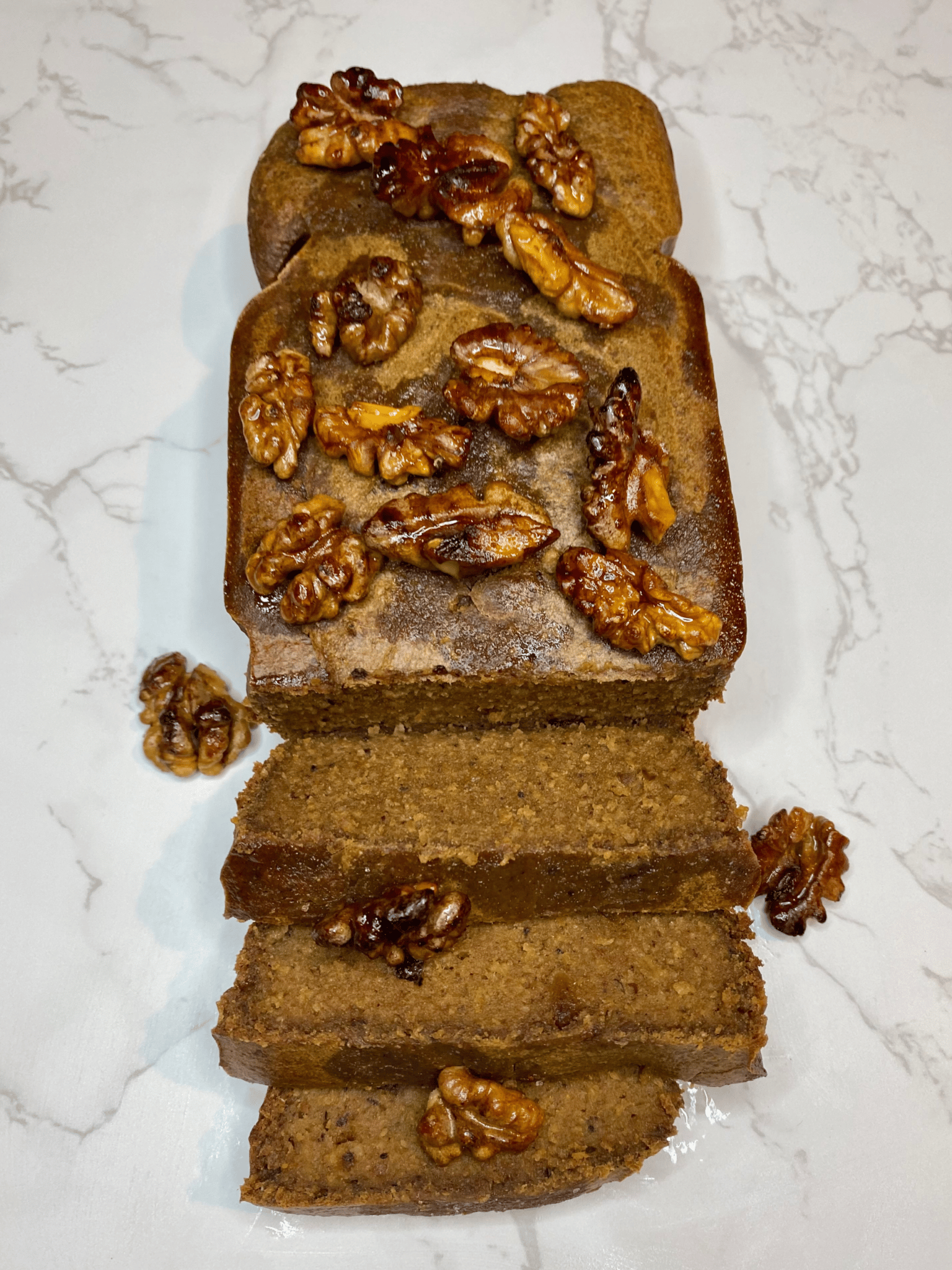 Sticky Walnut Loaf - daveynutrition