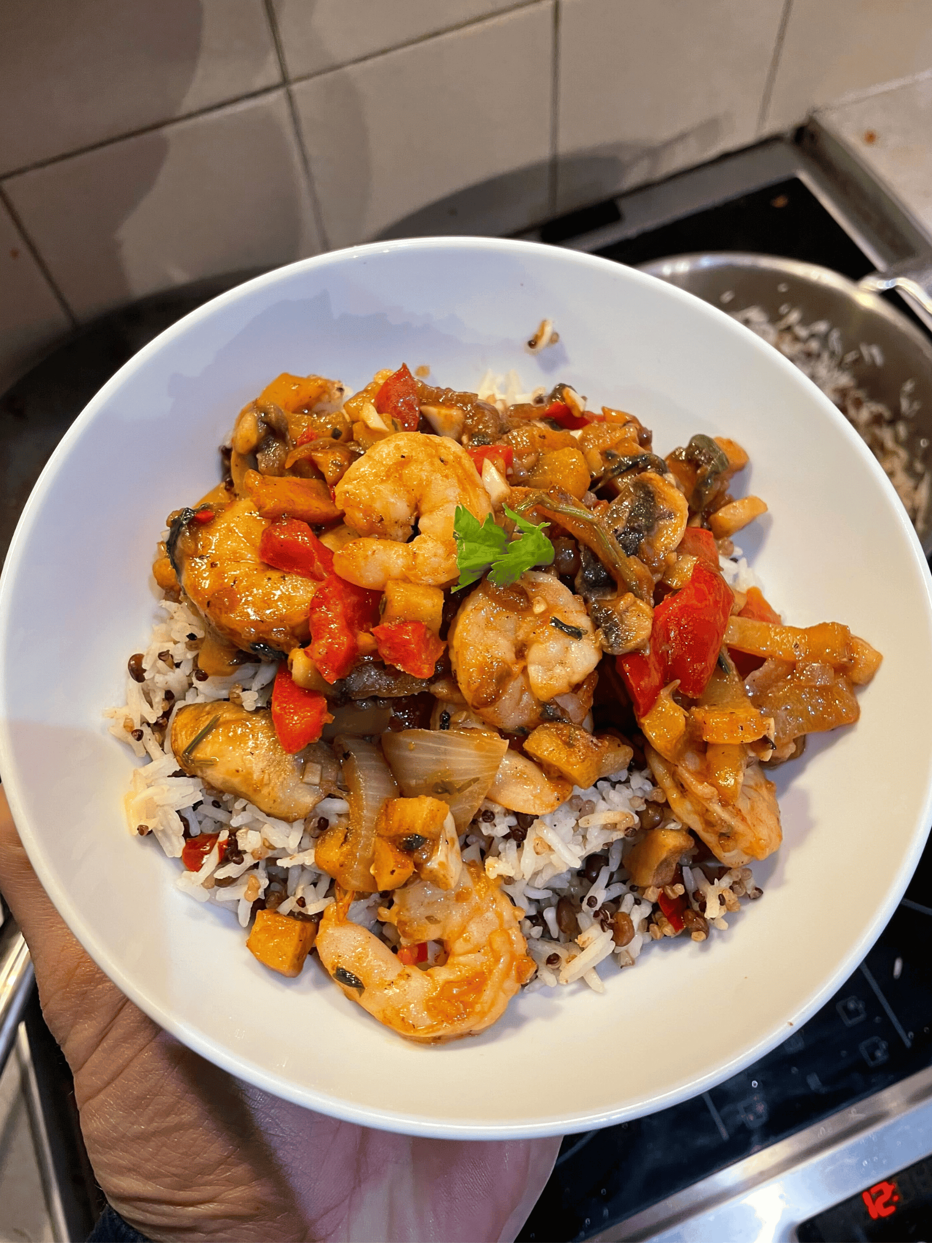 Best prawn stir fry